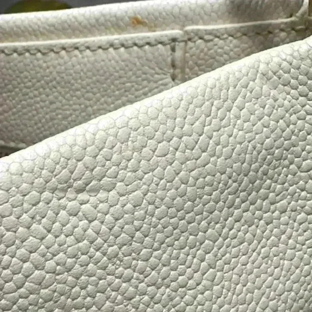 Kate Spade Pebbled Leather Tote/Shoulder/Crossbody Bag Cream Color - Picture 11 of 15